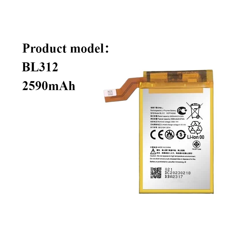 New High Quality BL312 BL310 Replaceable Battery for Lenovo PRO L79031 L70081