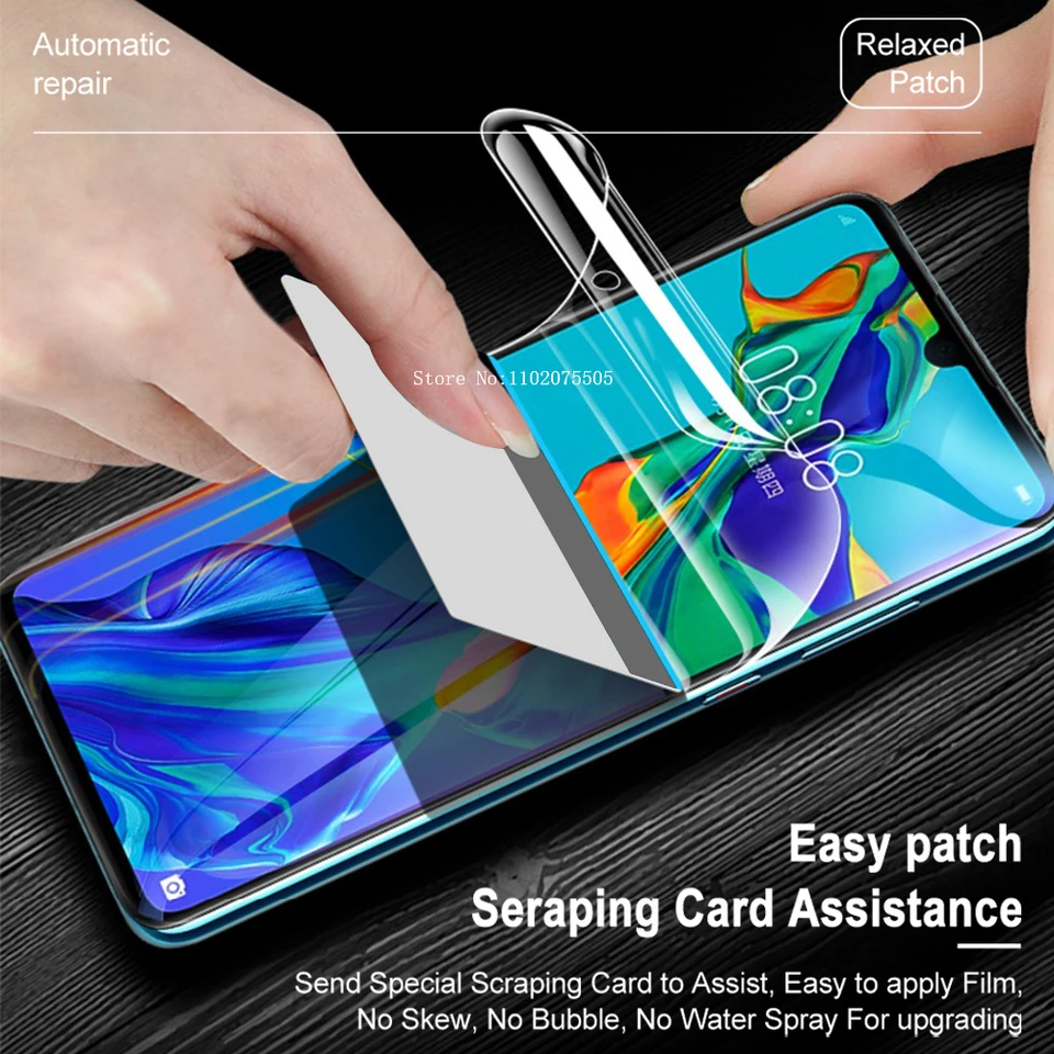 3 Piezas Películas de Cerámica Suave de Alta Definición para Huawei nova Y70 P30 P50 P40 P20 Mate 30 20 10 40 Pro Plus Lite Película de Hidrogel 2