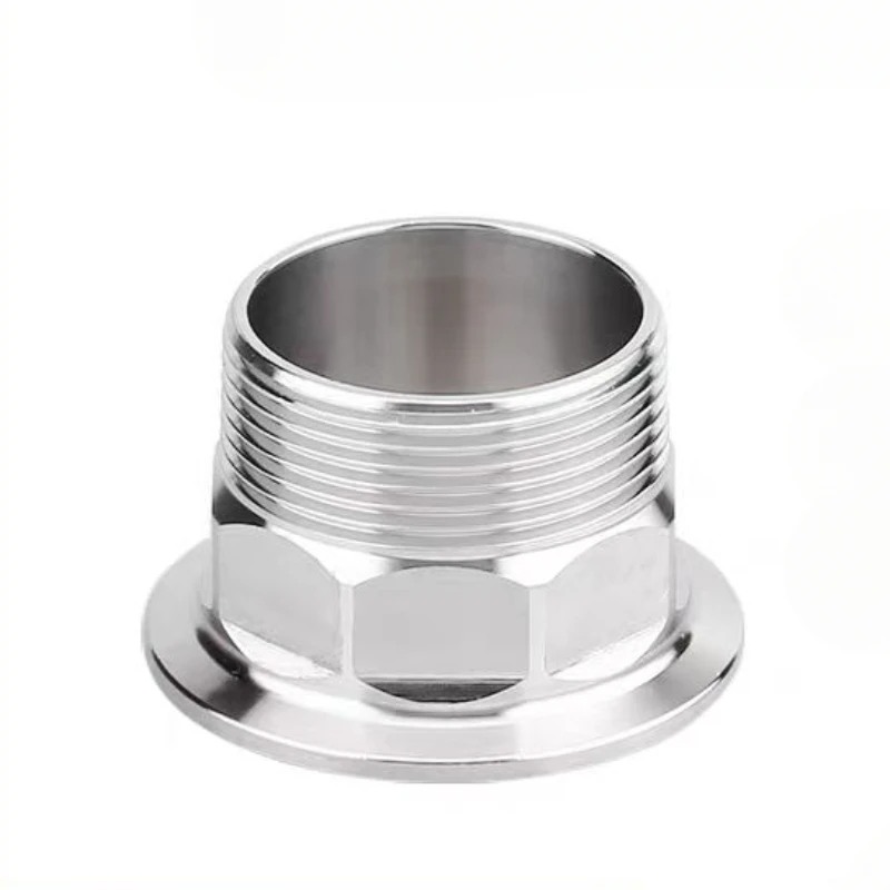 

BSPT 1/2“ 3/4“ 1” 1-1/4” 1-1/2” 2“ Stainless Steel 304 Sanitary Hexagon Male Threaded Ferrule Pipe Fitting Fit For Tri Clamp