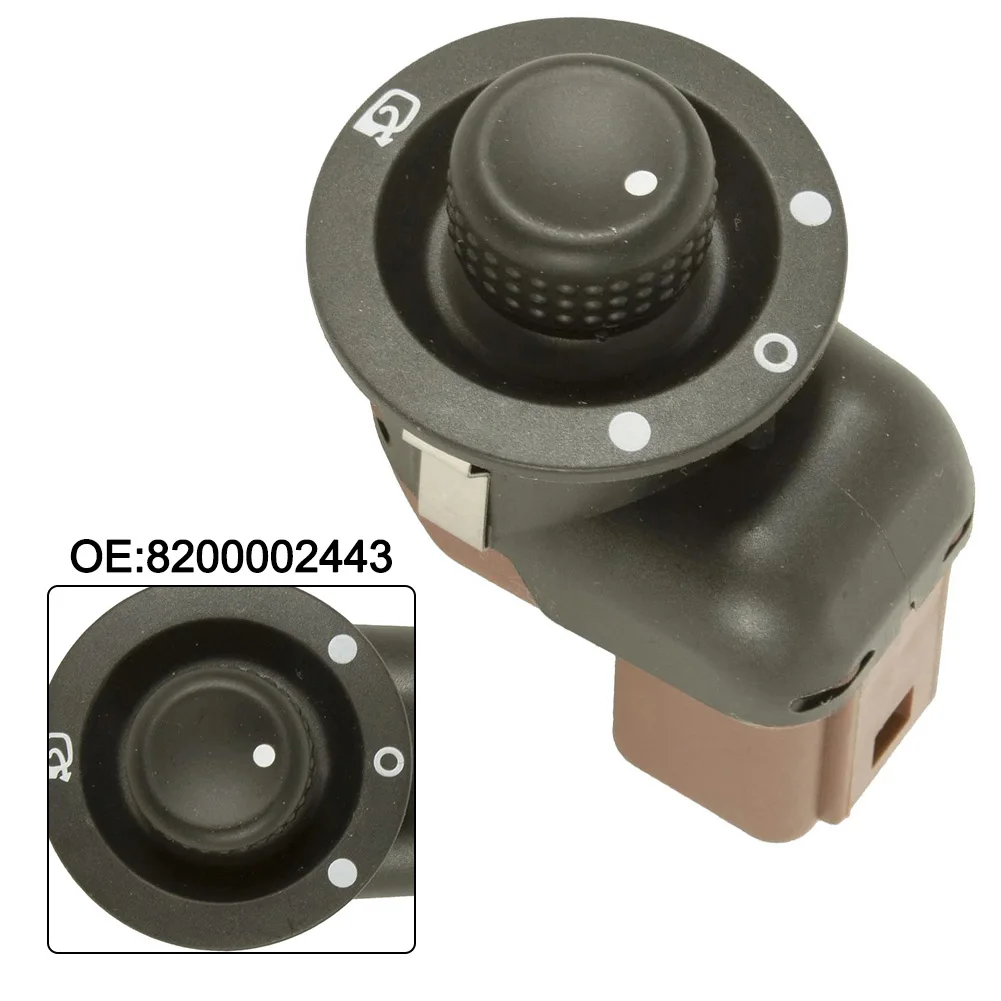 

8200002443 OEM Power Mirror Switch Driver Side Replacement As Shown In The Figure Automotive Mirror Adjustment Tool