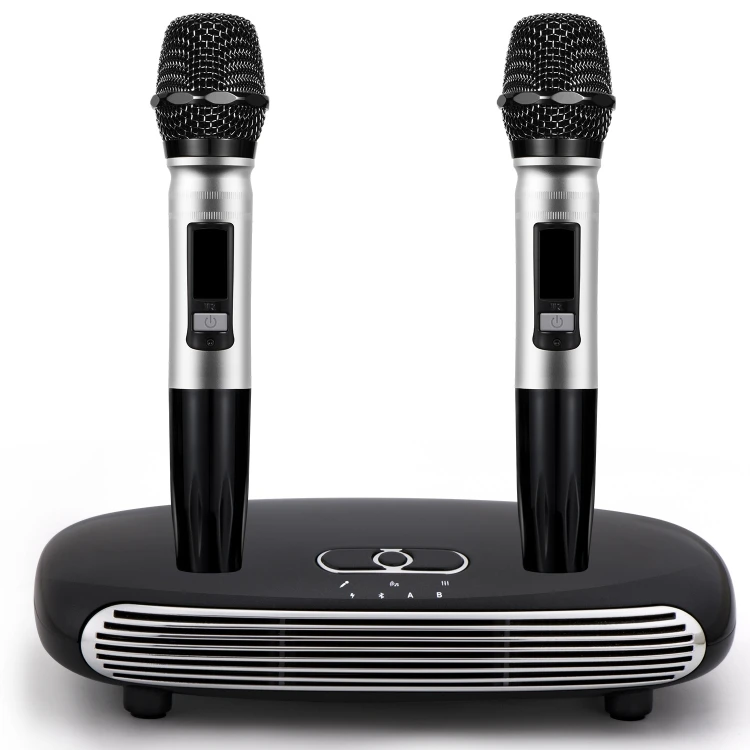 

Wireless Family Home Karaoke Singing Microphone Box Karaoke Player USB Audio for Smart TV Top Box PC Smart Phone