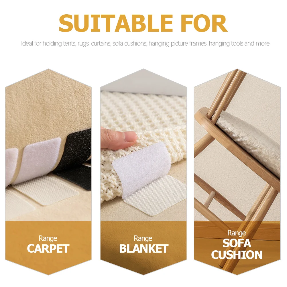 

Tape Fixer 360° Non Slip Rug Pad For Hardwood Floors Carpet Gripper Floor Mat Anti Skid Cushion Sofa Grip Home Non