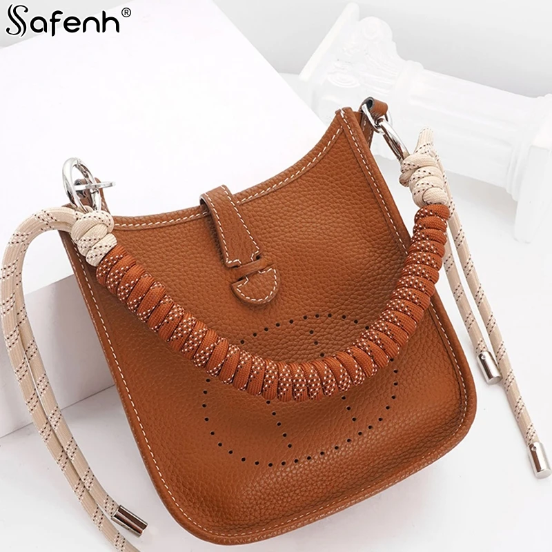 1Pc Bag Strap For DIY Handmade Woven Rope Tote Bag Strap Mini Bag Woven Strap Bag Transformation Bag Accessories