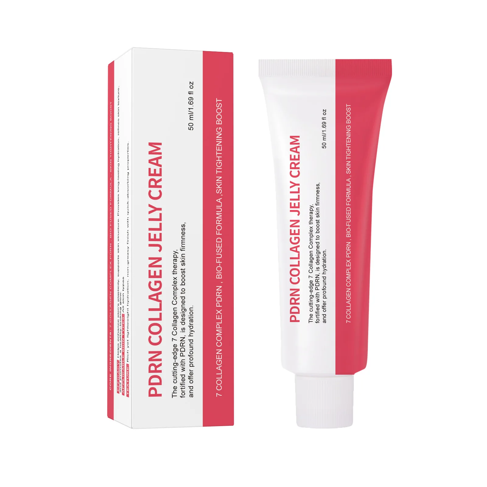 Véritable collagène et ajustement hyaluronique, crème visage enveloppante au collagène, applicable au visage pour l'élasticité, hydratant, lueur, peau en verre