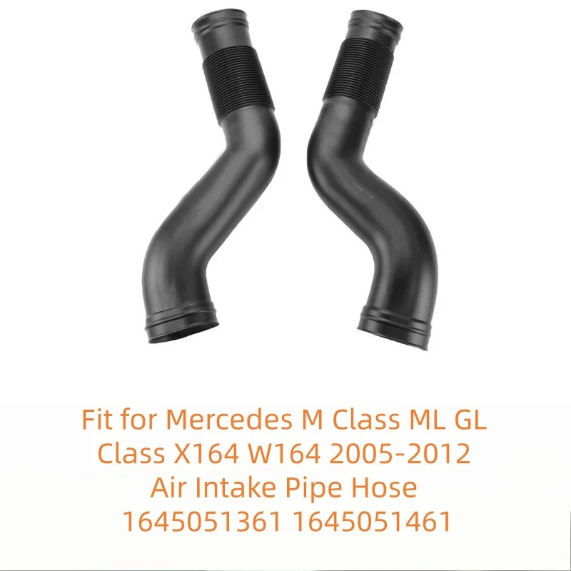 Fit for Mercedes M Class ML GL Class X164 W164 2005-2012 Air Intake Pipe Hose 1645051361 1645051461