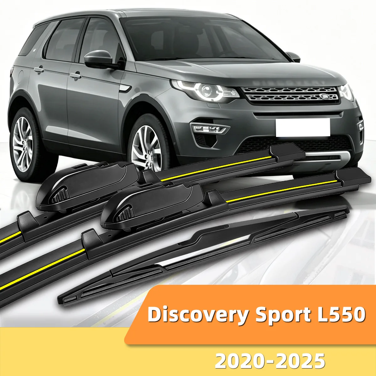 

Suitable For Land Rover Discovery Sport L550 2014-2023 Front And Rear Windshield Wipers Durable Accessories For Car Windshields