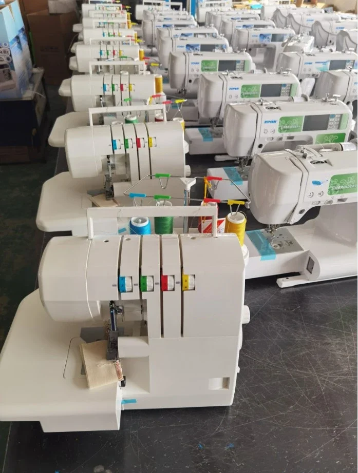 ZY7032 New type  convenience domestic home use  overlock sewing machine