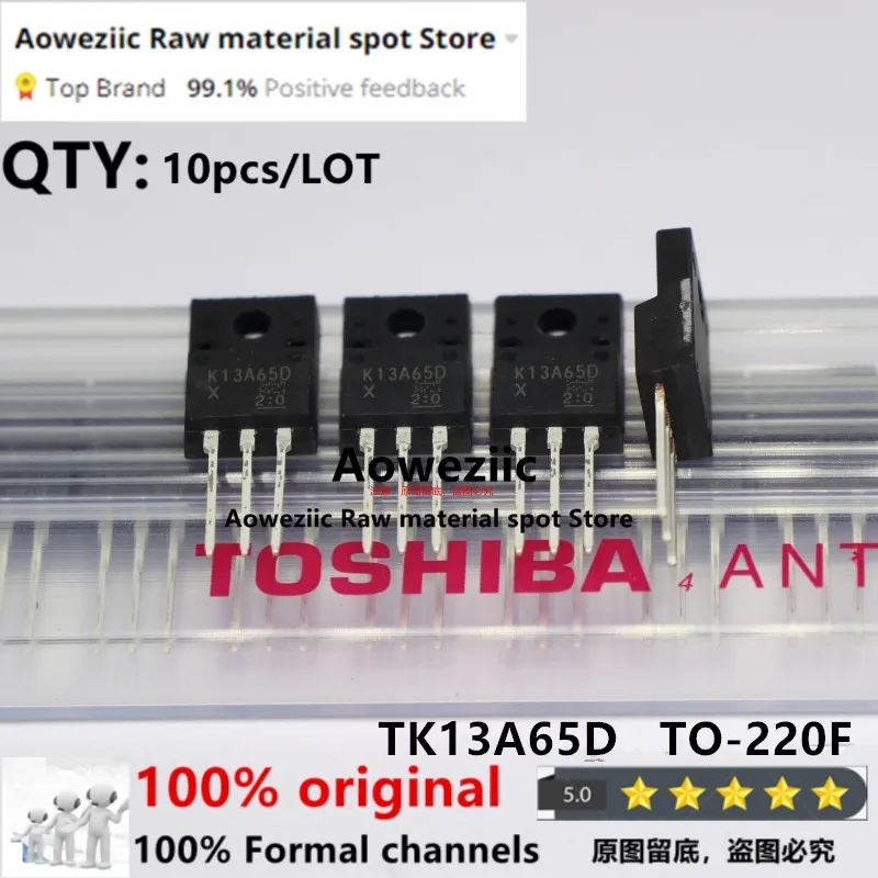 Aoweziic-TK7A65D, K7A65D, TK8A65D, K8A65D, K8A65D, TK11A65D, K11A65D, TK12A65D, K12A65D, TK13A65D, K13A65D, TO-220F MOS, Original, importado, 100% nuevo