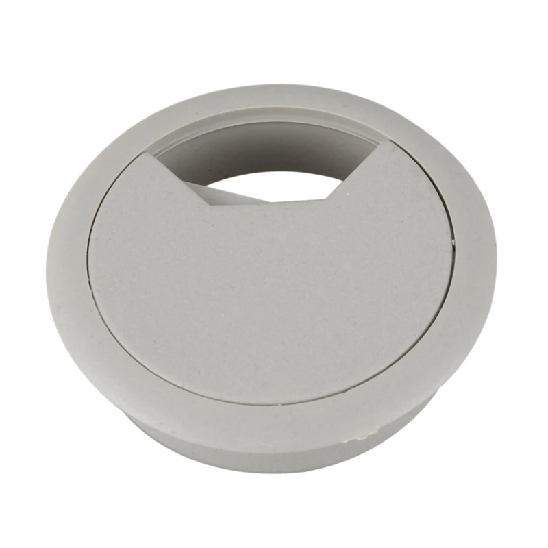 8 Pcs 53Mm Drill Hole Plastic Home Computer Desk Cable Cord Grommets