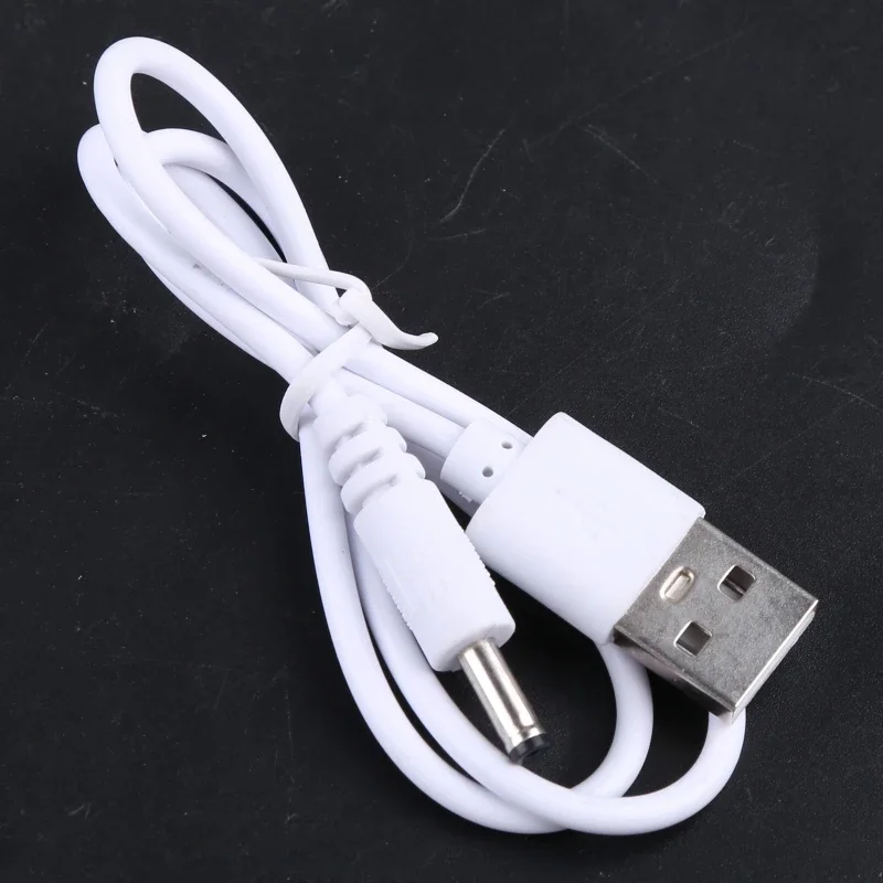 Câble d'alimentation USB vers 3.5mm 1.35mm 2A pour prise baril bande lumineuse LED USB, cordon chargement pour