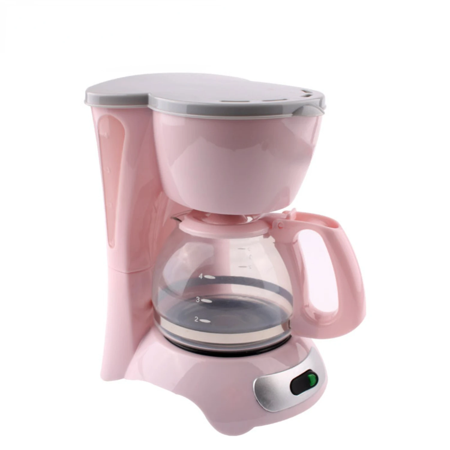 

Semi-Automatic Latte Espresso Coffee Maker Mini 0.6L Moka Drip Cafe American Coffee Brewing Machine Tea Pot Boiler