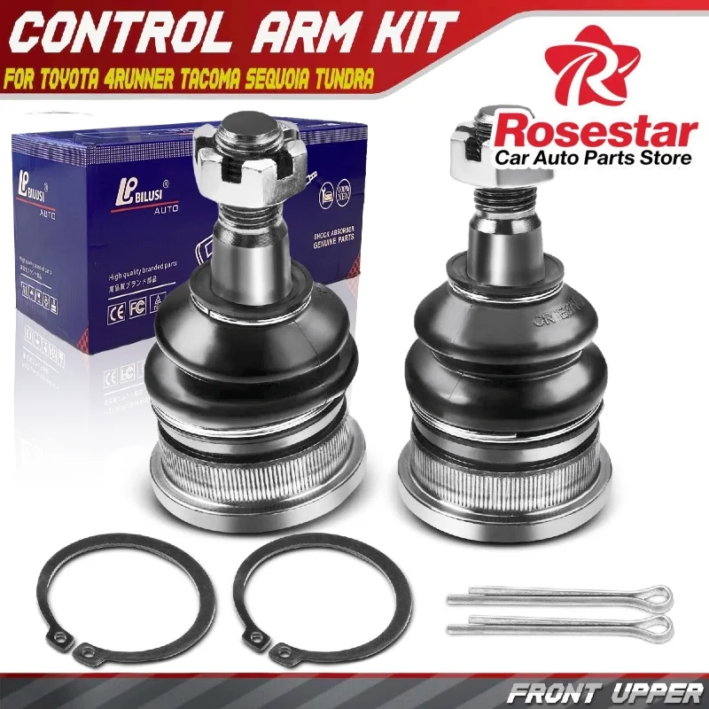 

Rosestar Front Upper Ball Joints For Hilux Vigo Innova Fortuner TGN40 GGN25 KUN26 REVO GGN122 Tacoma 2005-2017 43310-09015
