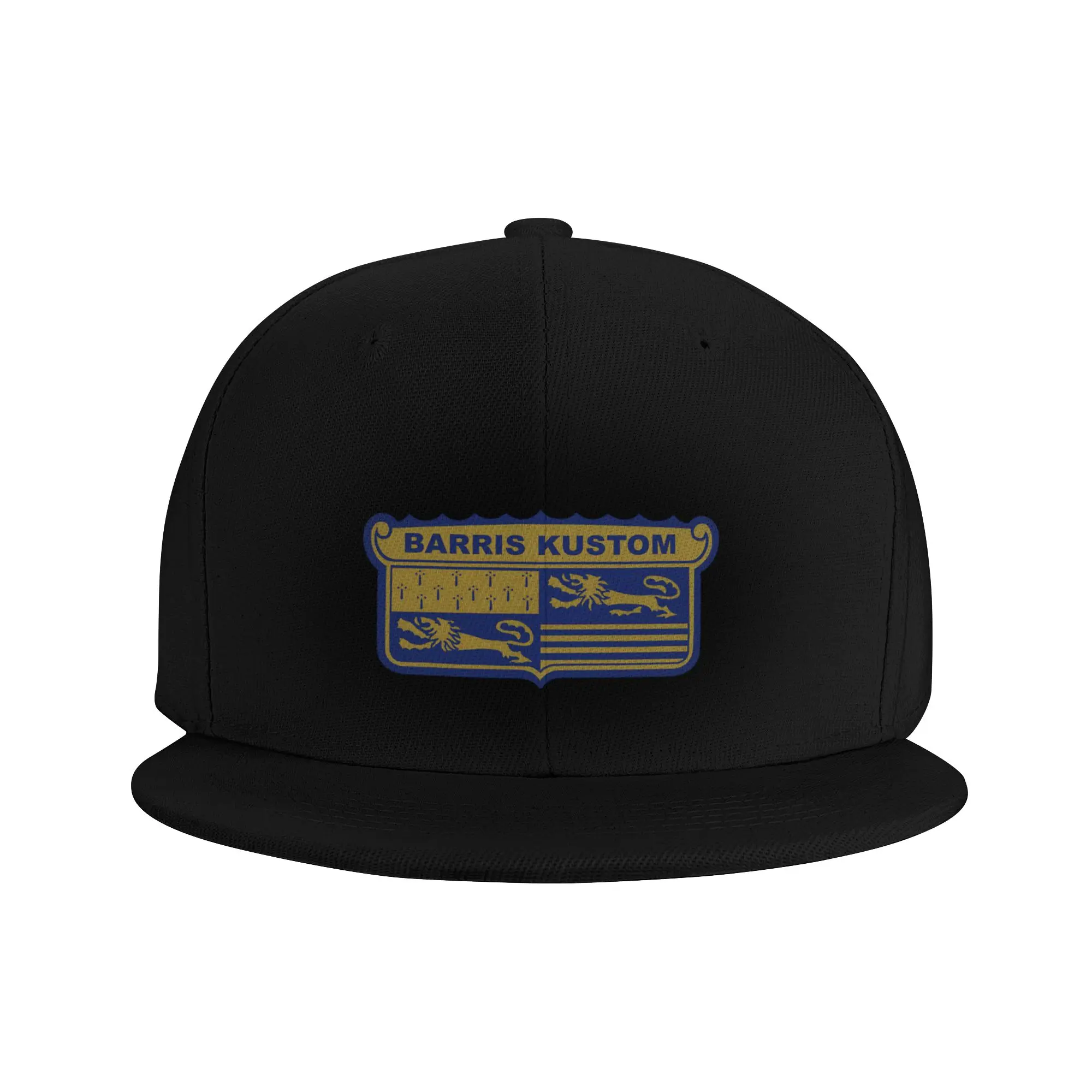 Fashion Barris Kustom Logo Windshield Decal Flat Brim Sun Hat  High Cost-Performance Mesh Cap