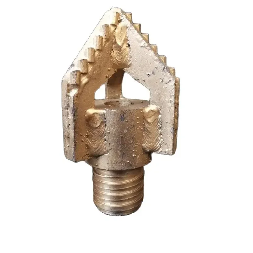 Special 60 twist drill stem tri blade drill bit tri-blade drill bit 110-200 for DTH drilling machine