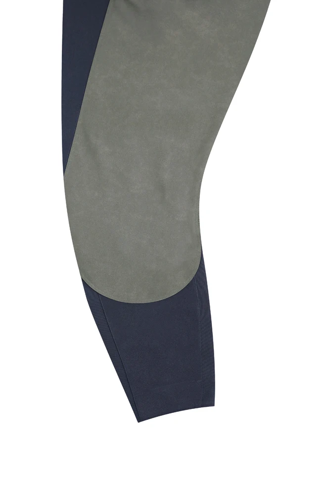 GUDF-B015 WWII German Luftwaffe M40 Blue Grey Gabardine Mounted Troops Riding Breeches