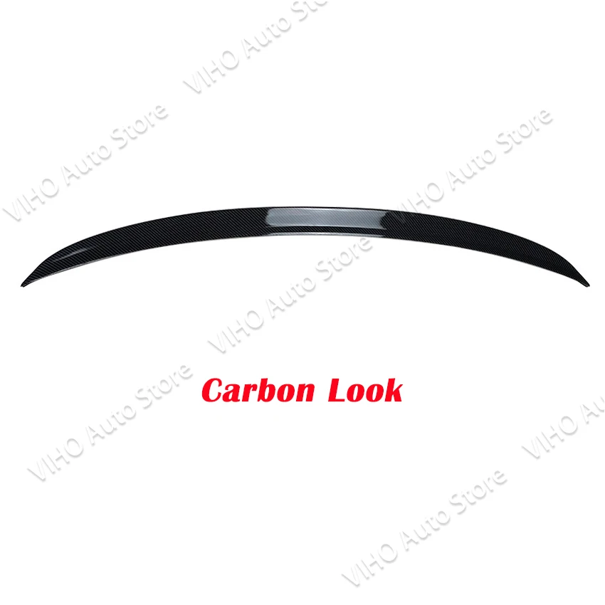 Rear Trunk Spoiler For Audi A5 S5 4 Doors 2009 2010 2011 2012 2013 2014 2015 2016 Spoiler Car Rear Roof Spoiler Splitter Wing