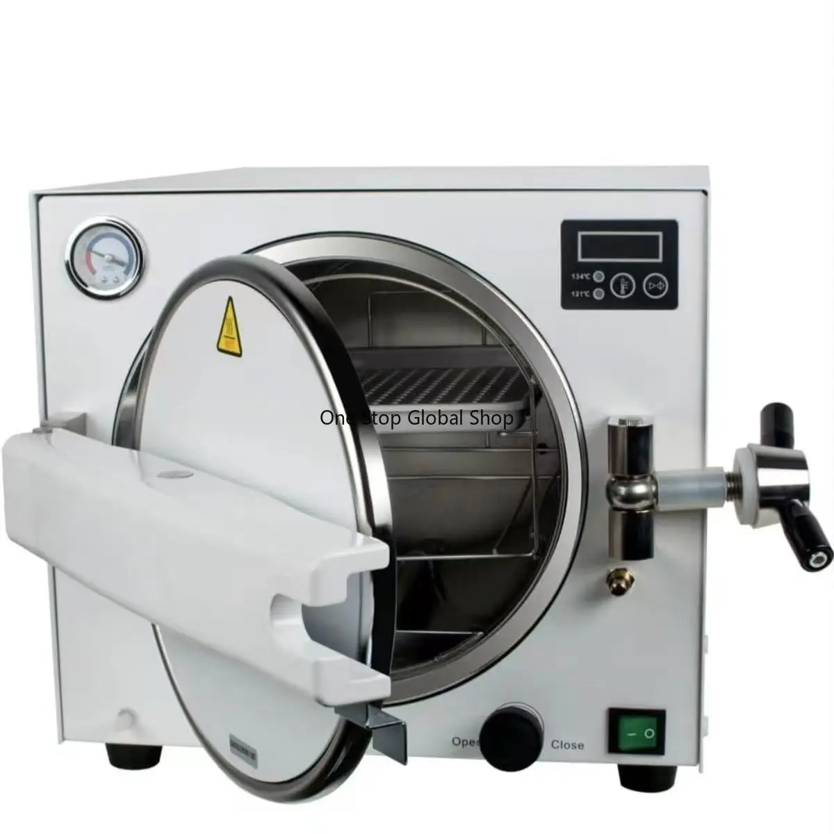 

18L Steam Autoclave Sterilizer Commercial Electric Stainless Steel 1 YEAR 12 Months Warranty English Interface