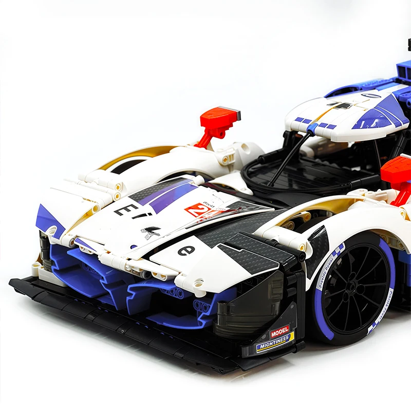 Custom EIKEE Y18082 MOC Technische Sport Voertuig Bouwstenen Bricks Assemblage Model Puzzel DIY Speelgoed Jongens Kerstcadeaus Kinderen