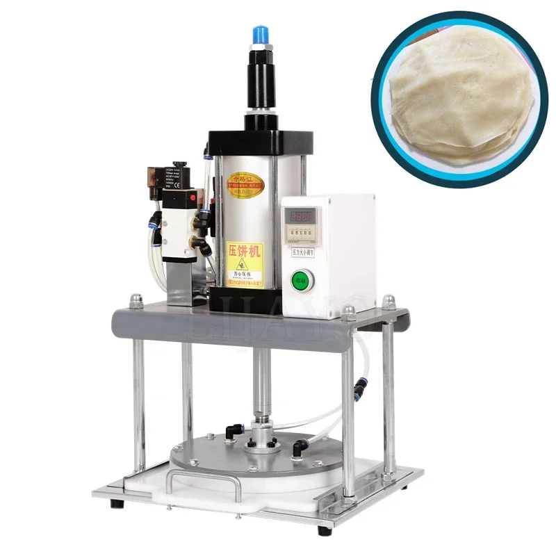 

Flat Pancake Tortilla Making Machine Roasted Duck Bread Baking Maker Machine Hydraulic Dough Press Machine