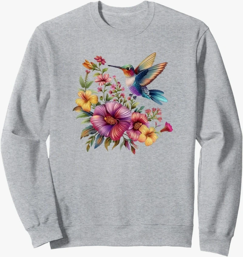 الكاردينال Chickadee الطيور الربيع الزهور البلوز مضحك الطيور عيد الميلاد البلوز هوديي شخصية النساء الملابس الترويج #3