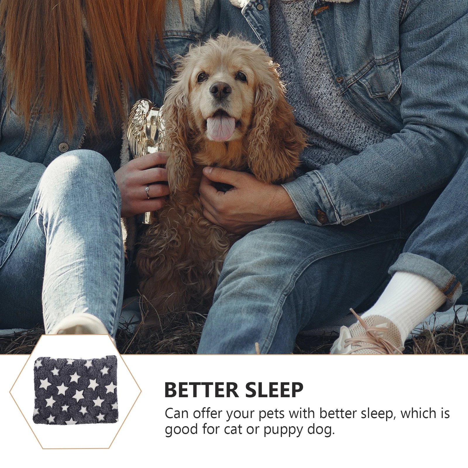 

2Pcs Pet Sleeping Mats Cozy Soft Cushions for Dog Cat Bed Sofa Crate Mat Portable Comfortable Warm Pet Nest Pad for Winter