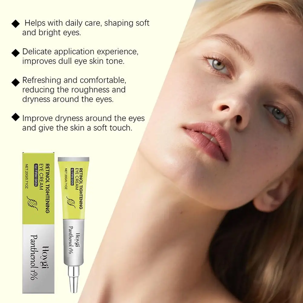 Krem pod oczy z ekstraktem z płatka oka, przeciwzmarszczkowy, ujędrniający, nawilżający, redukujący cienie pod oczami, poprawiający drobne linie, przeciwstarzeniowa esencja pod oczy.