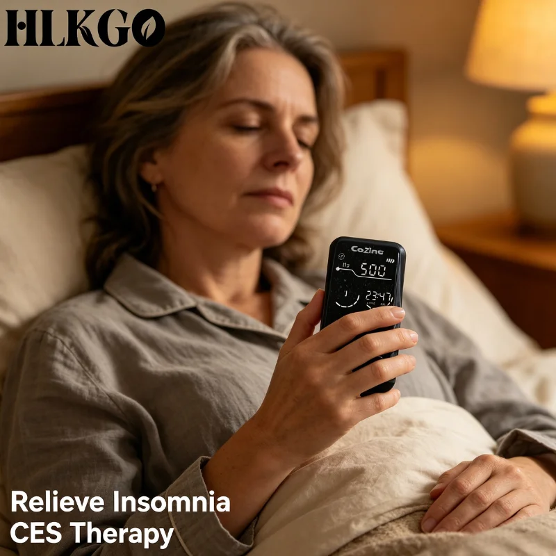 Rechargeable VNS Vagus Nerve Stimulation Device for Panic Attack Relief Insomnia Treatment Better Sleep Stress Free