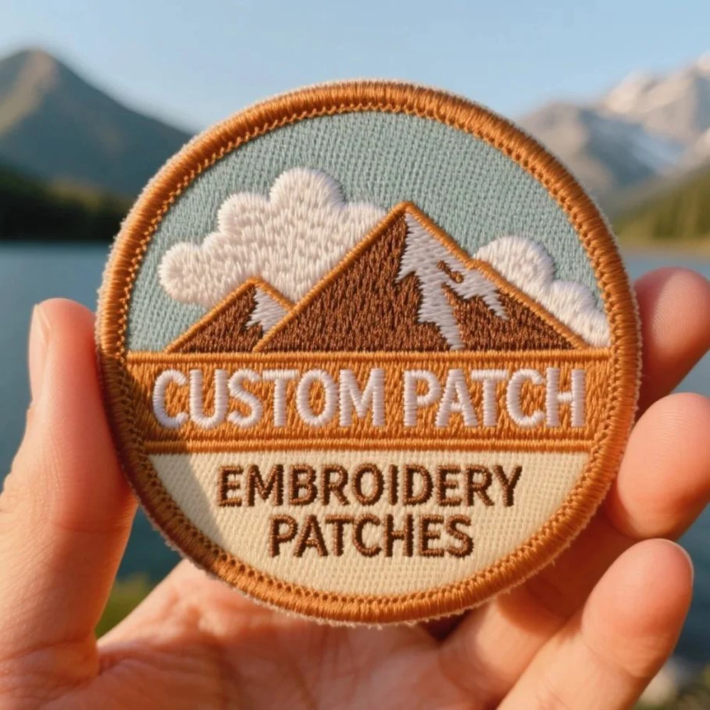 Custom Embroidery Patches For Clothing Min Order 10 Pcs Logo Customized Personalized Iron on Sewing School Brand Caps DIY Crafts