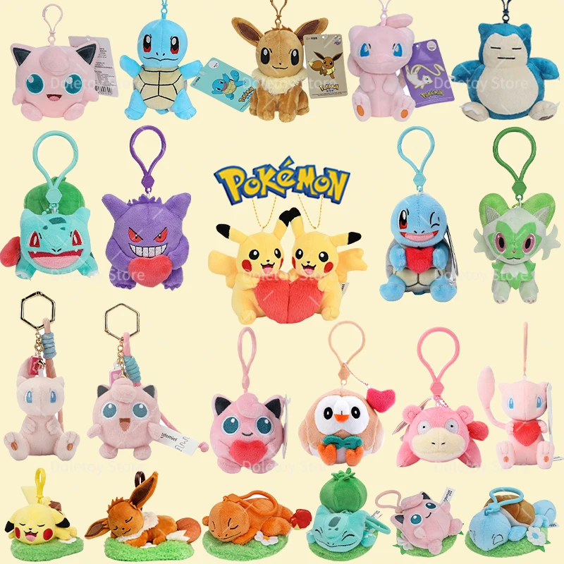 original-pokemon-brinquedo-de-pelucia-chaveiro-pikachu-bulbasaur-gengar-mimikyu-plusle-minun-kawaii-recheado-mochila-pingente-presentes-aniversario