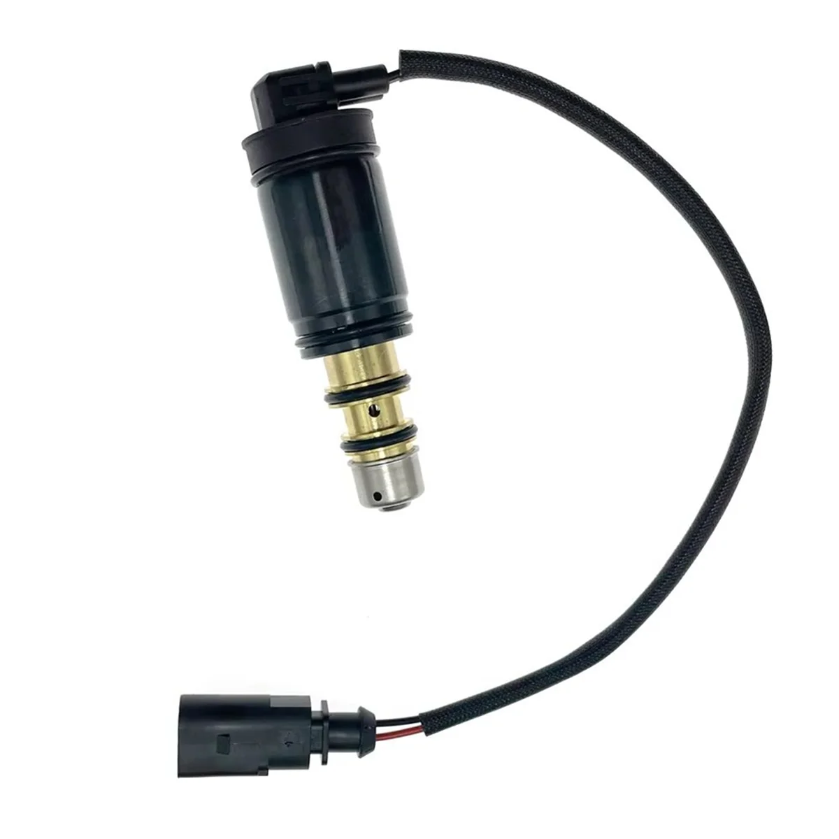 #46S Automotive Parts & Accessories,For Audi Volkswagen Polo Skoda 7SEU16C Denso Compressor Control Valve,Black