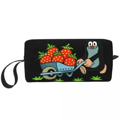 Krtek Mole Makeup Bag Women Travel Cosmetic Organizer Cute Cartoon Krtek Little Maulwurf Storage Toiletry Bags Dopp Kit Case Box