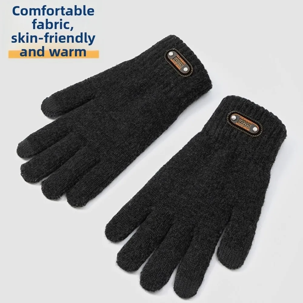 2Pairs الباردة واقية الشتاء قفازات ركوب الدراجات الدافئة المضادة للانزلاق الحرارية قفازات متماسكة لينة تنفس ركوب القفازات الواقية تشغيل