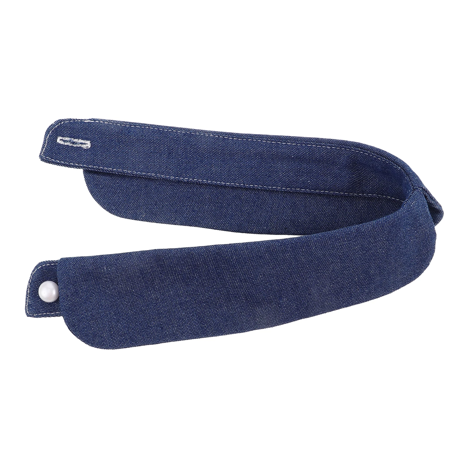 

Detachable Denim Collar Fake Choker For Sweaters Removable Blouse Accessory Fashion Dickey Lapel Shirt Collar Breathable