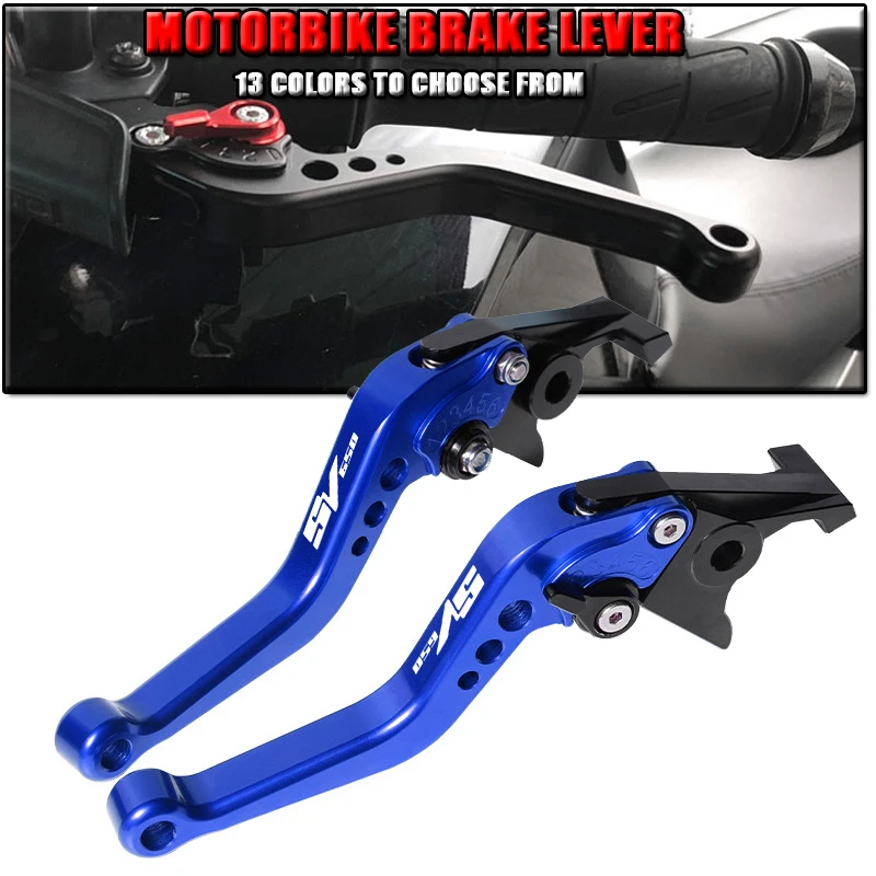 

For Suzuki SV650/X SV 650 2016-2022 Motorcycle Short Brake Clutch Lever Aluminum CNC Adjustable Motorbike Brake Lever