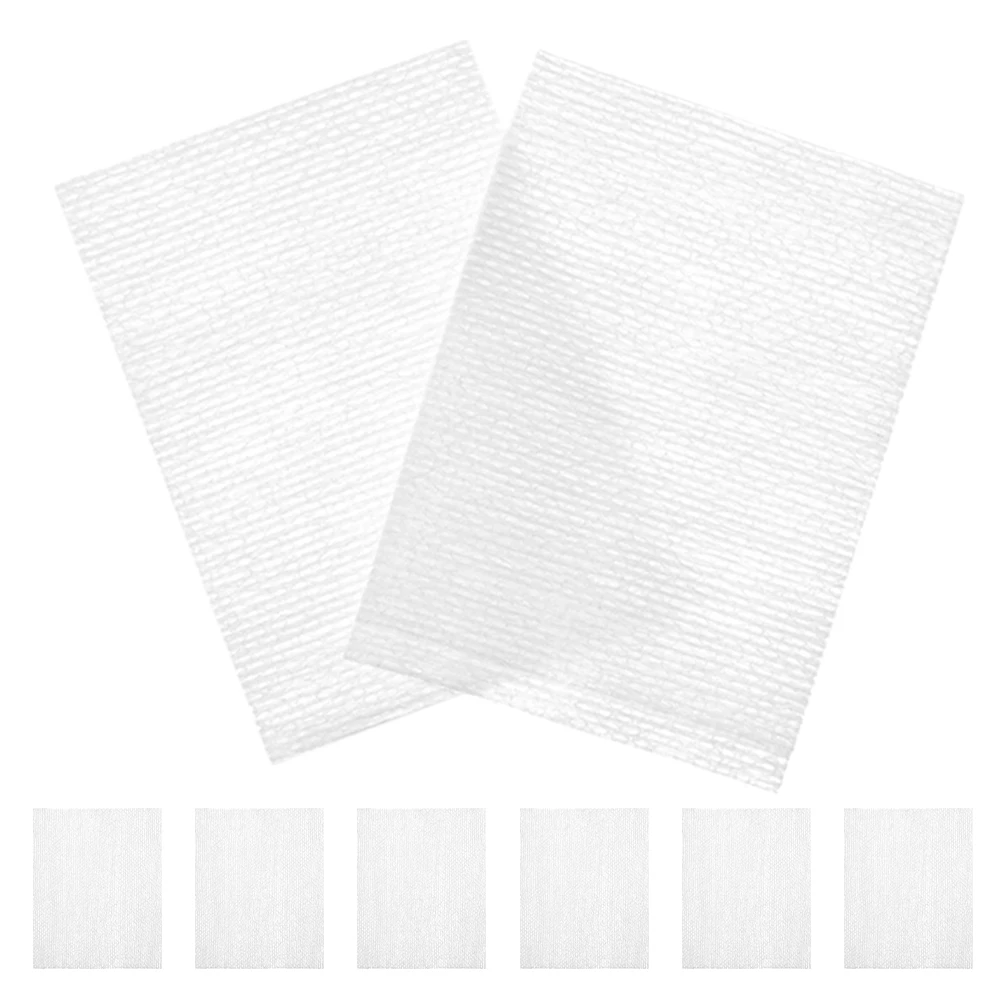 240 ชิ้นยืดรูปสี่เหลี่ยมผืนผ้า Exfoliating Cleansing Face Pads ทําความสะอาดผ้าฝ้ายแต่งหน้า Remover Pads แบบพกพาทุกวัน