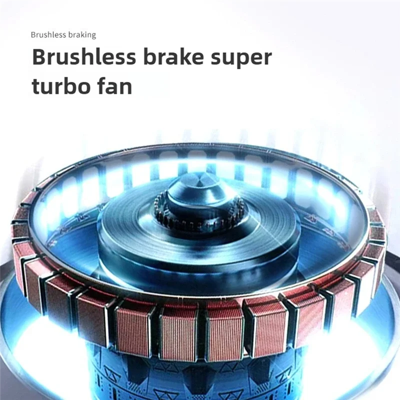 A19F-Penghilang Debu Kuku 120W Penyedot Debu Tanpa Sikat Turbin Kecepatan Dapat Disesuaikan Untuk Manikur Dengan Filter Yang Dapat Dilepas Colokan AS