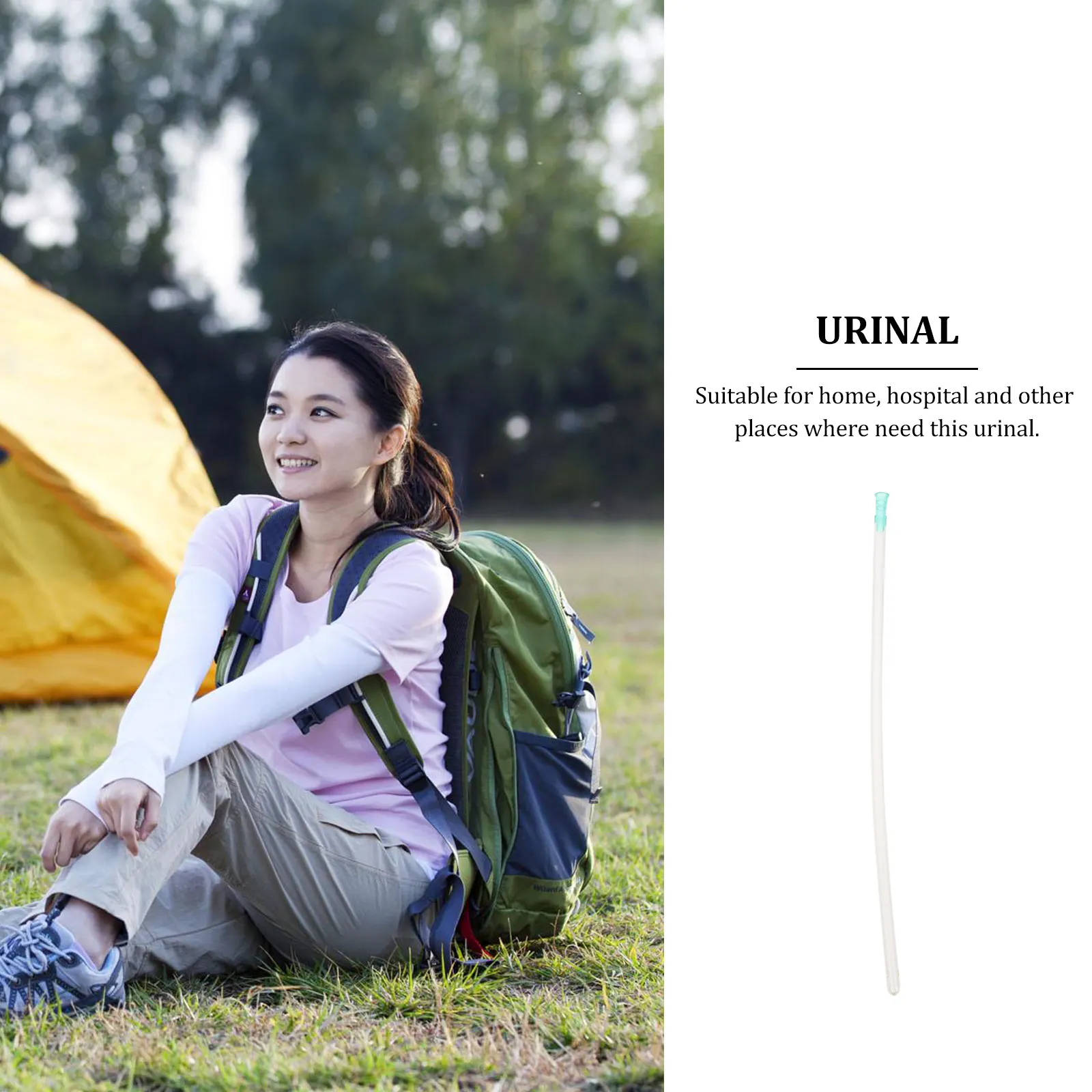 50Pcs Tube Disposable Single Packed Plastic Dosing Connect Tubes for Rectal Cleaning First Aid Supplies for Women