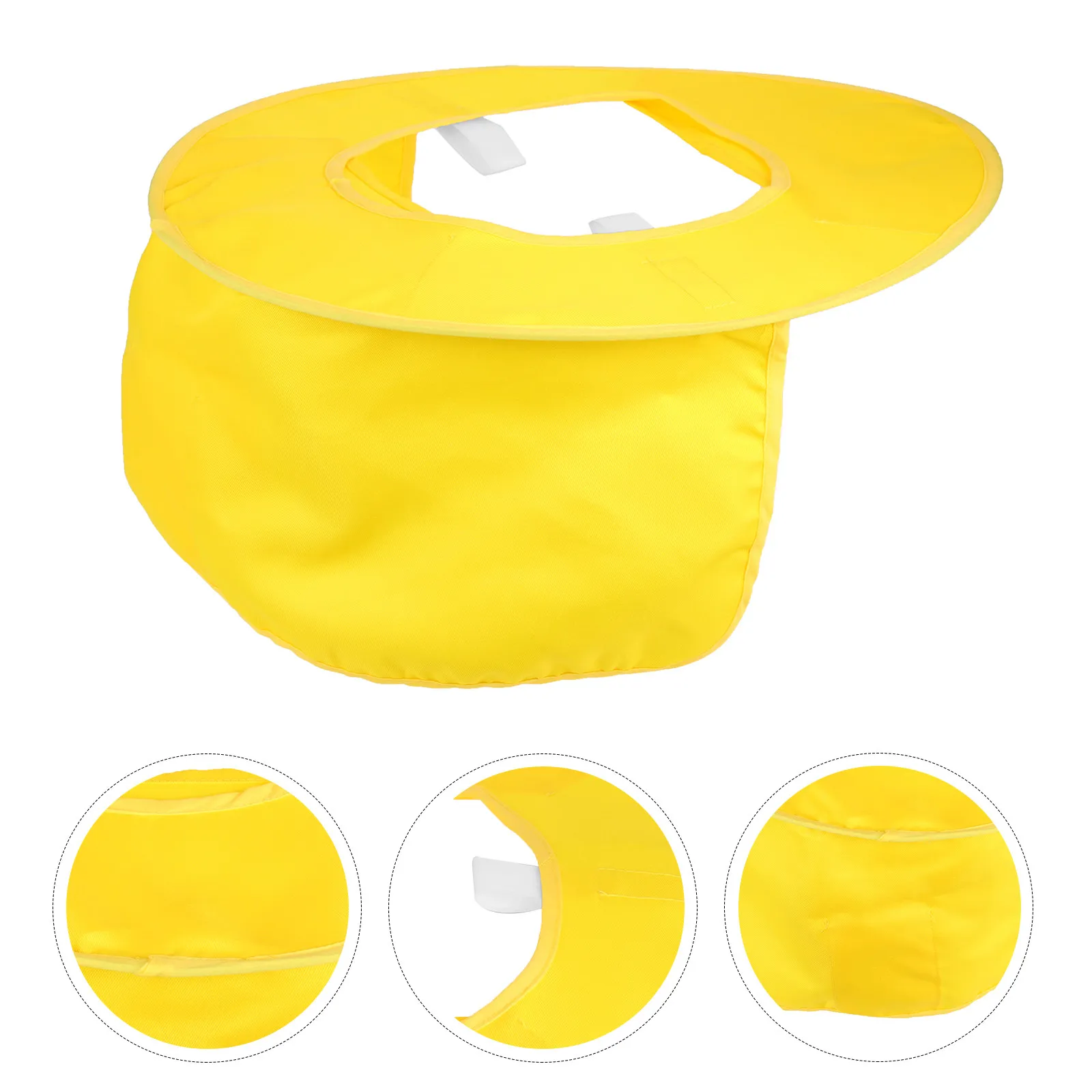 

Hard Hat Sun Shade Sweat Absorbent Comfortable Neck Protection Cover for Sanitation Railway Construction Workers Hard Hat