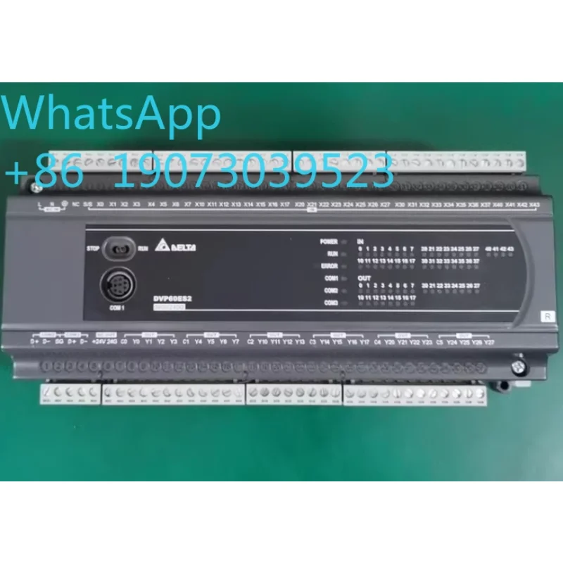 DVP60ES200R relay output PLC, second-hand disassembly of the original genuine quality as shown in the figure