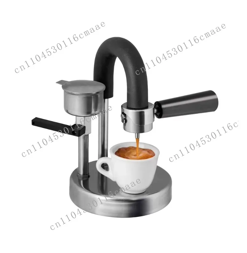 Stainless Steel Mocha Pot Electric Coffee Machine for Outdoor Cooking in Home and Office Reflux Stills