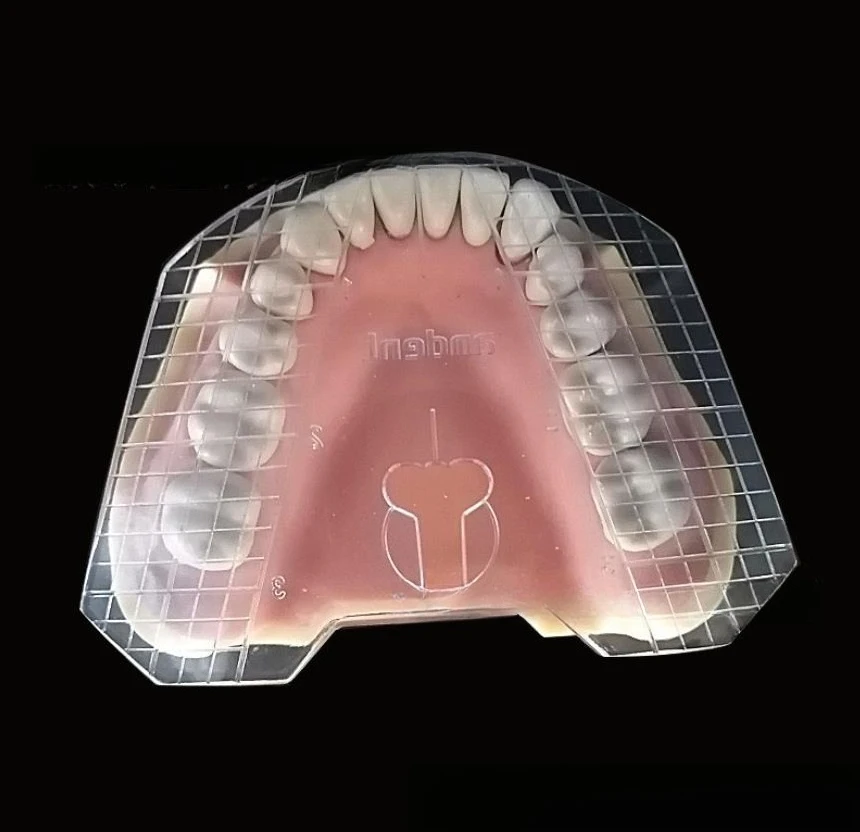 

4 шт., стоматологическая направляющая, расположение зубов на зубном протезе для полного выравнивания протезов, инструменты для измерения стоматологической лаборатории