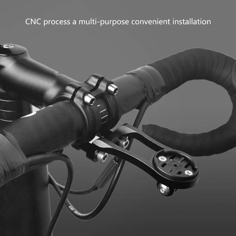  Bicycles Computer Mount Adjustable Holder Cycling Extension Mount for Handlebars Bikes Computer Camera Stem Brackets
