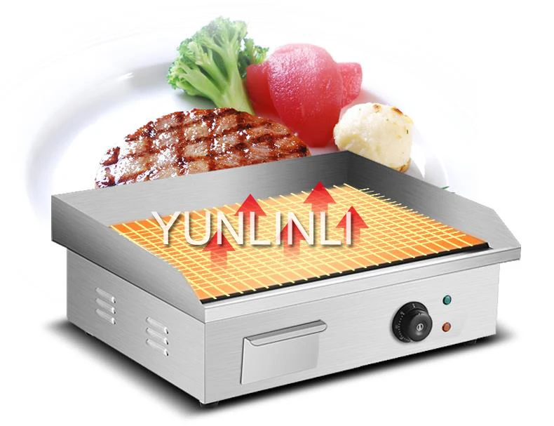 Electric Griddles Commercial Stainless Steel Baker Multifunctional Electric Griddles For Teppanyaki Equipment