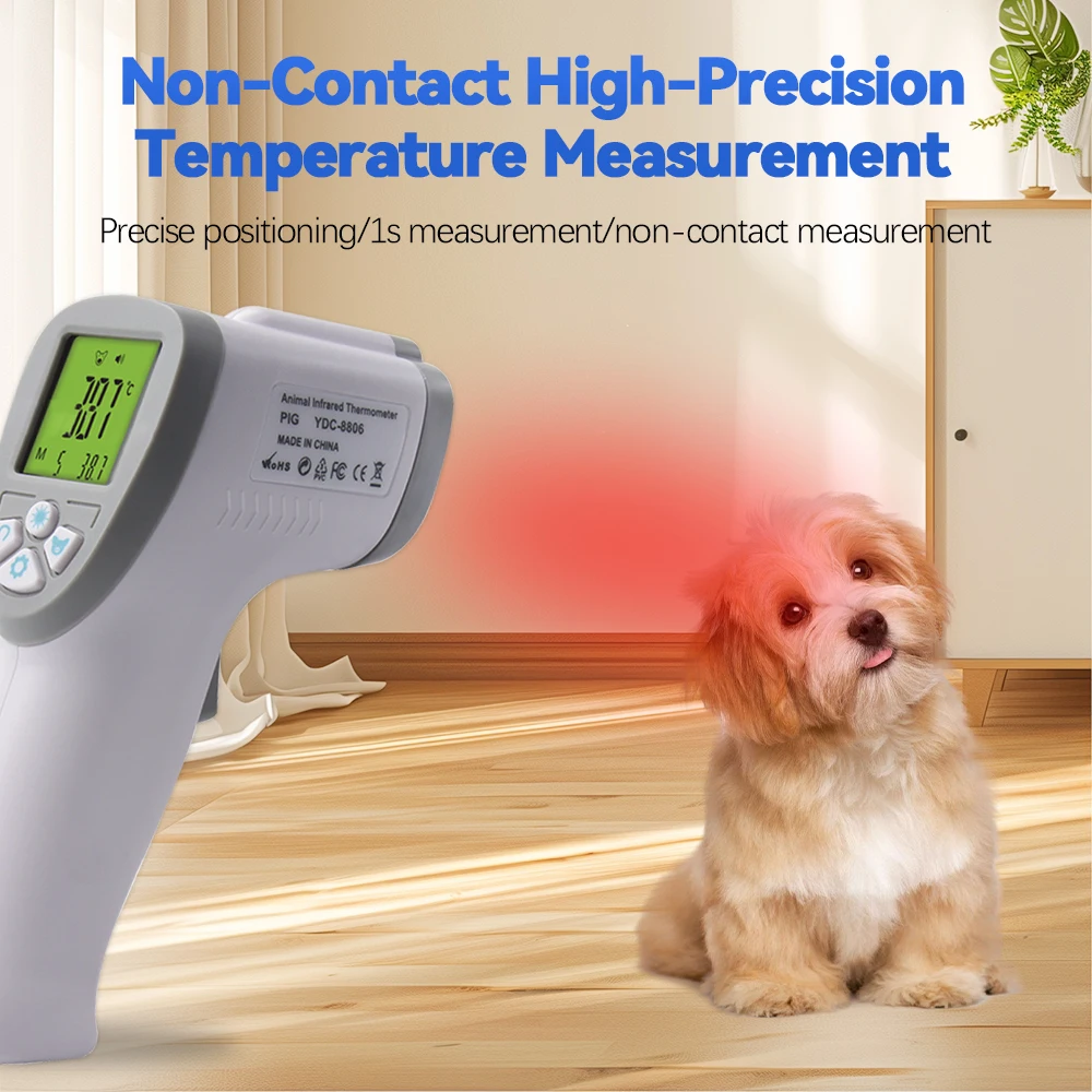 WENMEICE Huisdier Hond Kat Elektronische Thermometer Dierlijke Thermometers Veterinaire Thermometer Huisdierbenodigdheden Veterinaria Accesorios