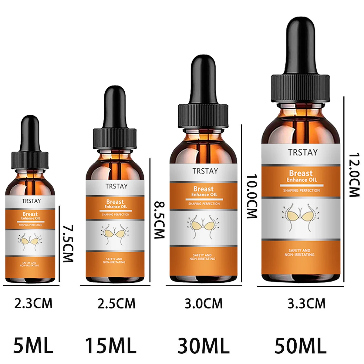 5ML/15ML/30ML/50ML/Women Breast Enlargement Oil Chest Enhancement Oils Elasticity Promote Female Bigger Breast Lift Firming Mass