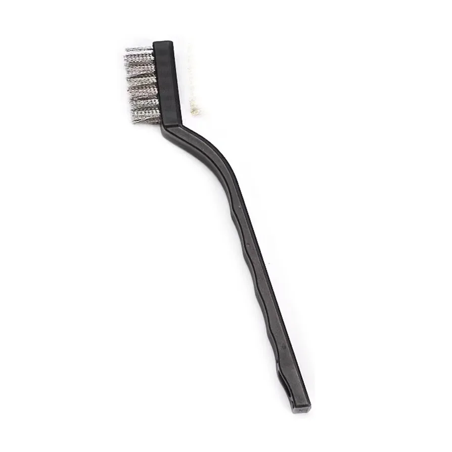 6Pcs Stainless Steel Wire Brushes Set for Metal Cleaning Derusting Paint Removal Industrial Maintenance Tools Repair Accessories