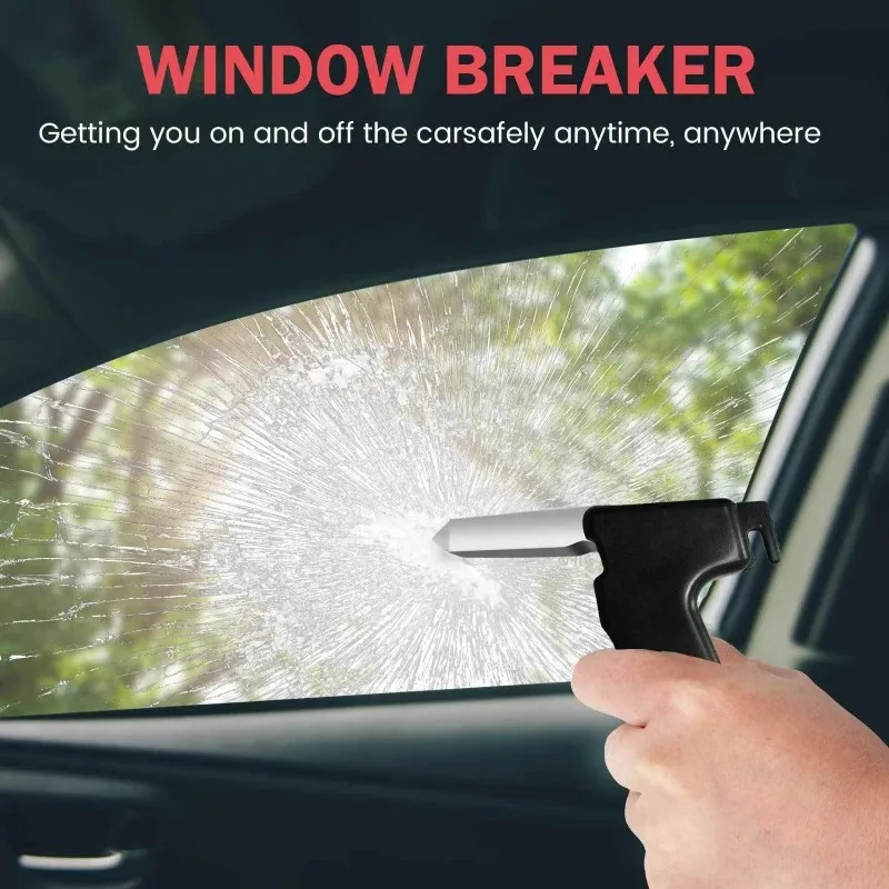 Portable Multi-functional Safety Hammer for Car Handrails Three-in-One Design Cross-Border Bestseller Automotive Tool