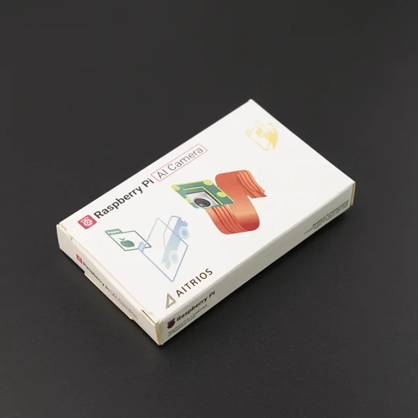 Raspberry Pi AI Camera with Sony IMX500 Sensor | 12MP Smart Vision | Built-In Neural Acceleration | Supports Tensor Metadata & l