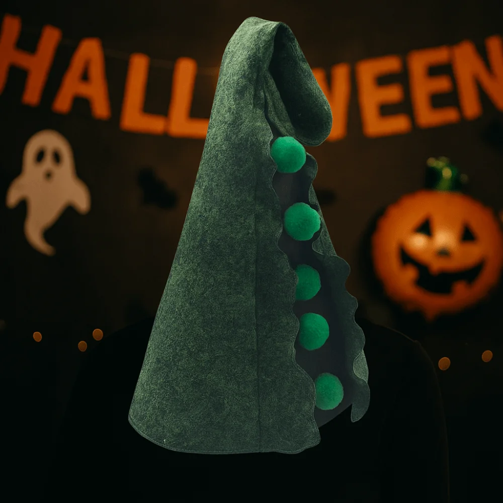 Polyester Peasecode Vorm Hoed Foto Props Hoofddeksels Halloween Cosplay Kostuum Prop Prestaties Collectie