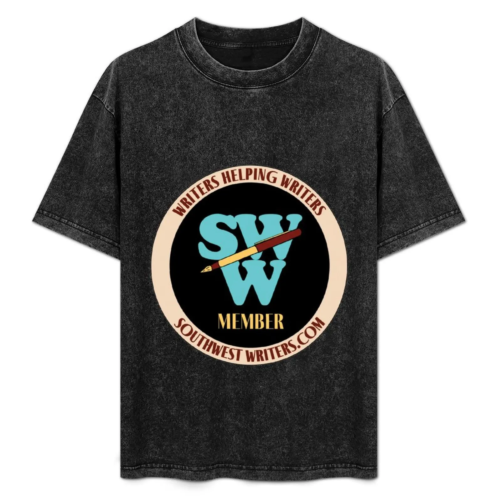 

SWW Member Badge T-Shirt Basic Casual Wear Short Sleeve Top